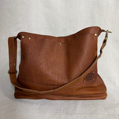 The Big Soft Vintage Tan Slouch/Tote