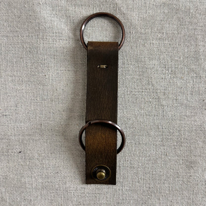 Leather Loop Keyring