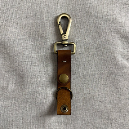 Leather Loop Keyring