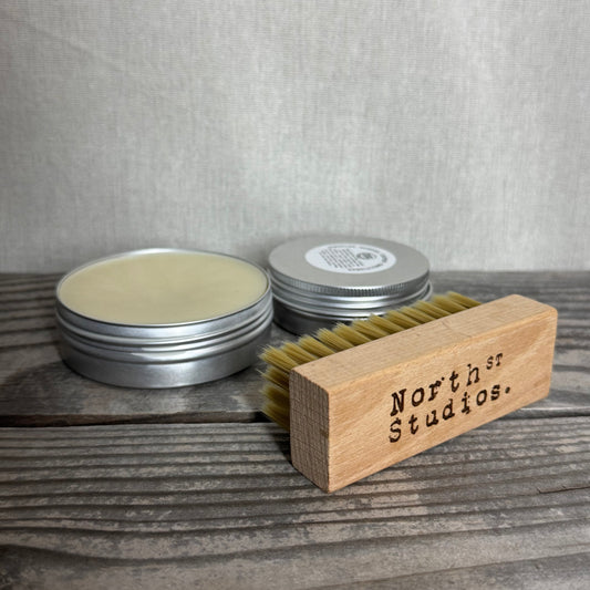Leather Conditioner Brush