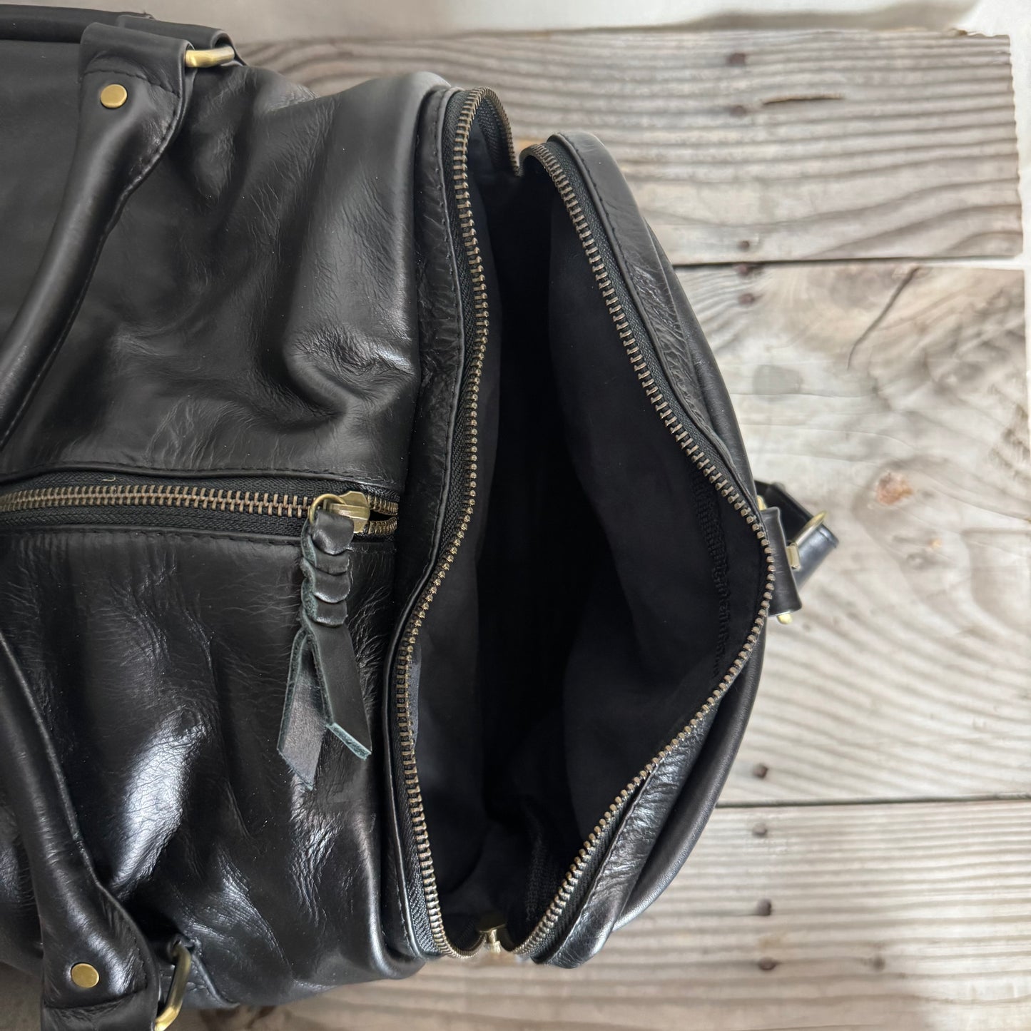 Soft Leather Travel / Duffle / Sports Bag