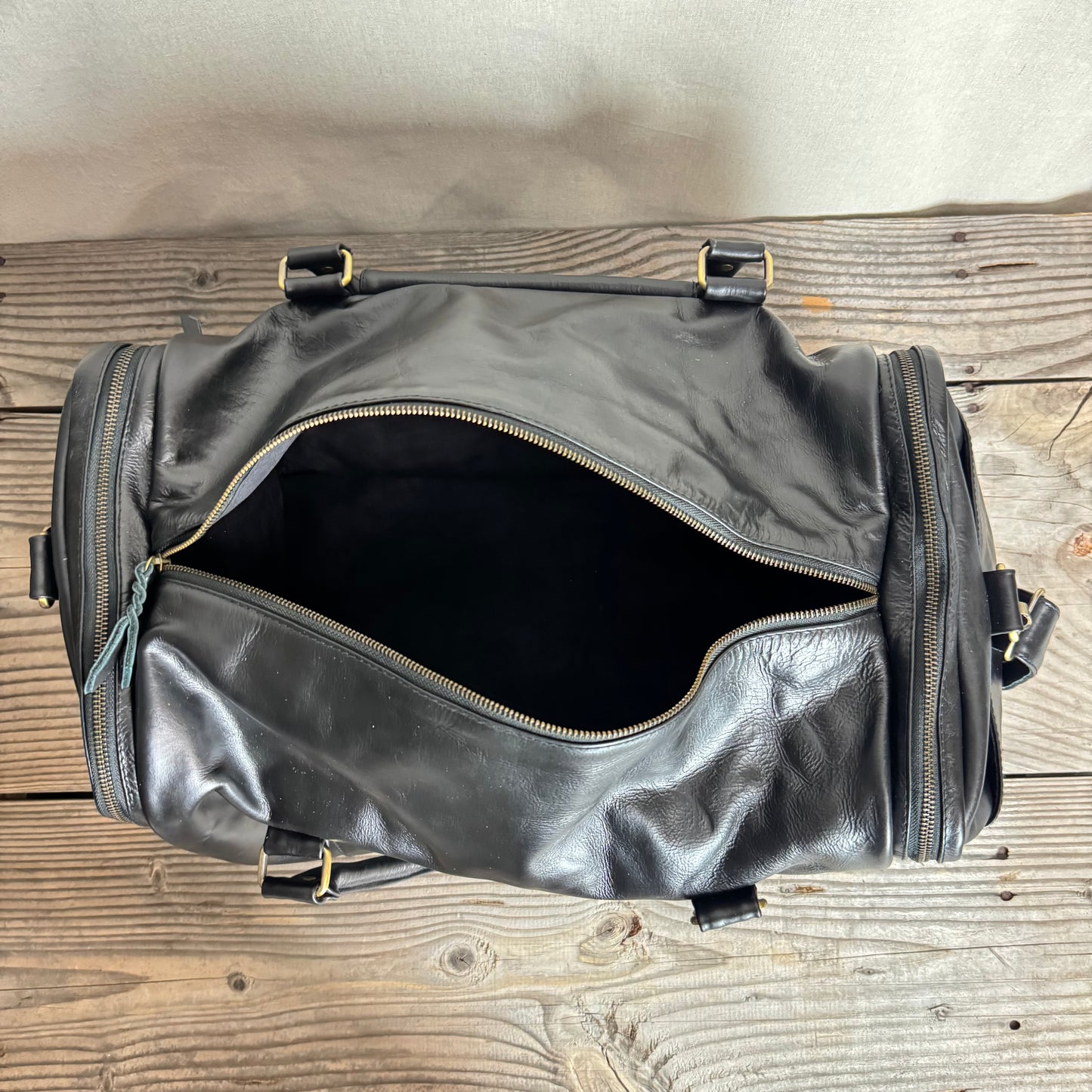 Soft Leather Travel / Duffle / Sports Bag