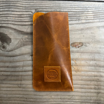 Soft Leather Glasses/Phone Pouch