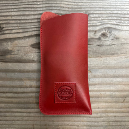 Soft Leather Glasses/Phone Pouch