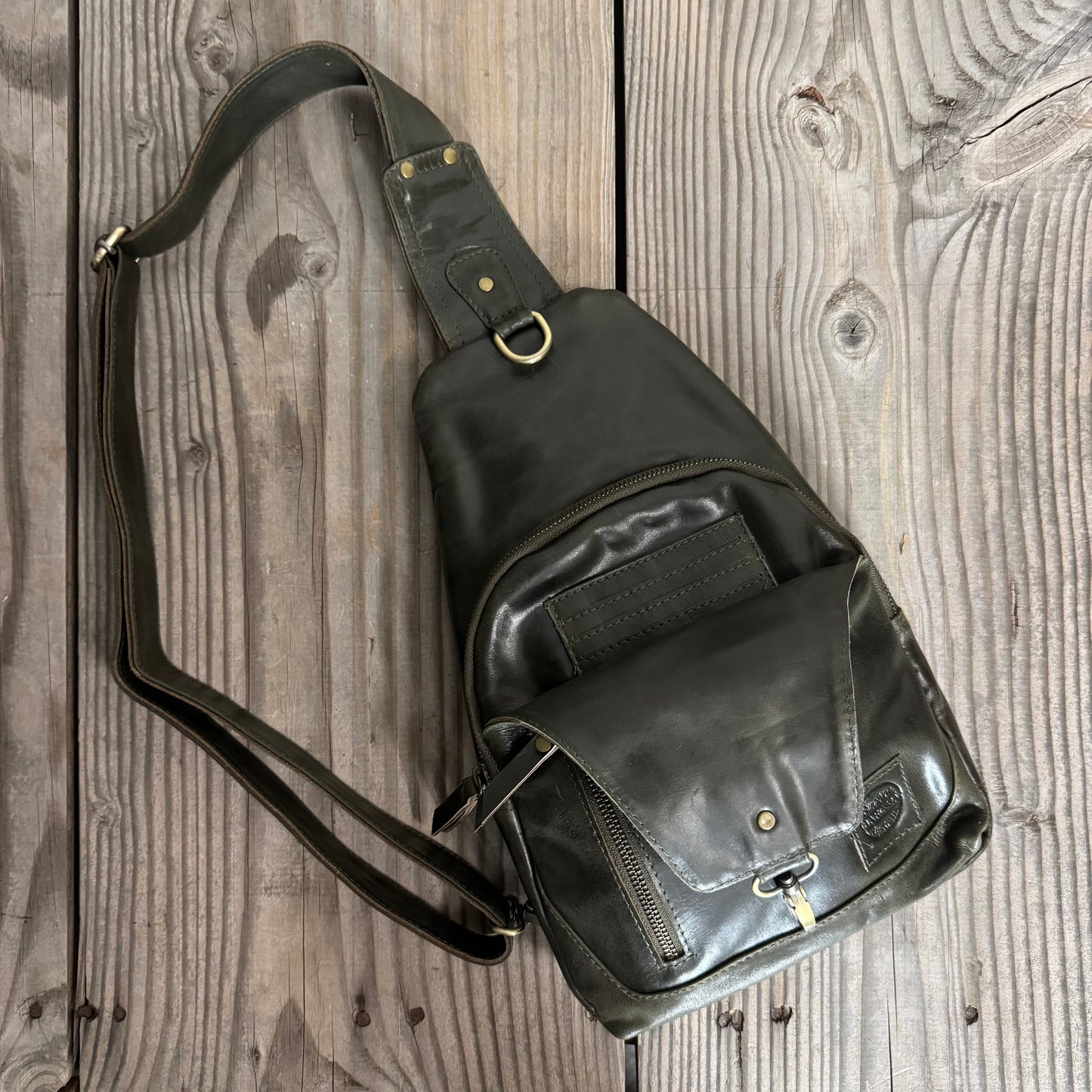 Leather Sling Bag