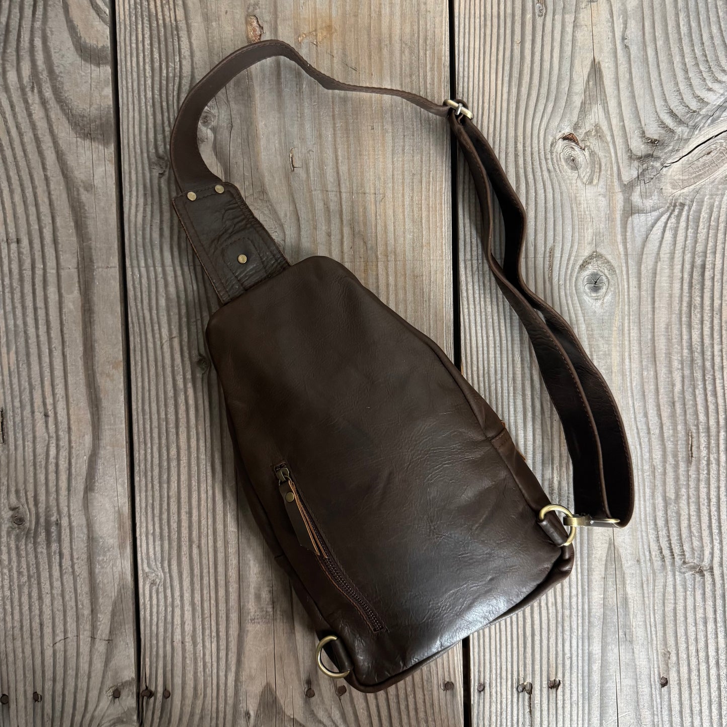 Leather Sling Bag