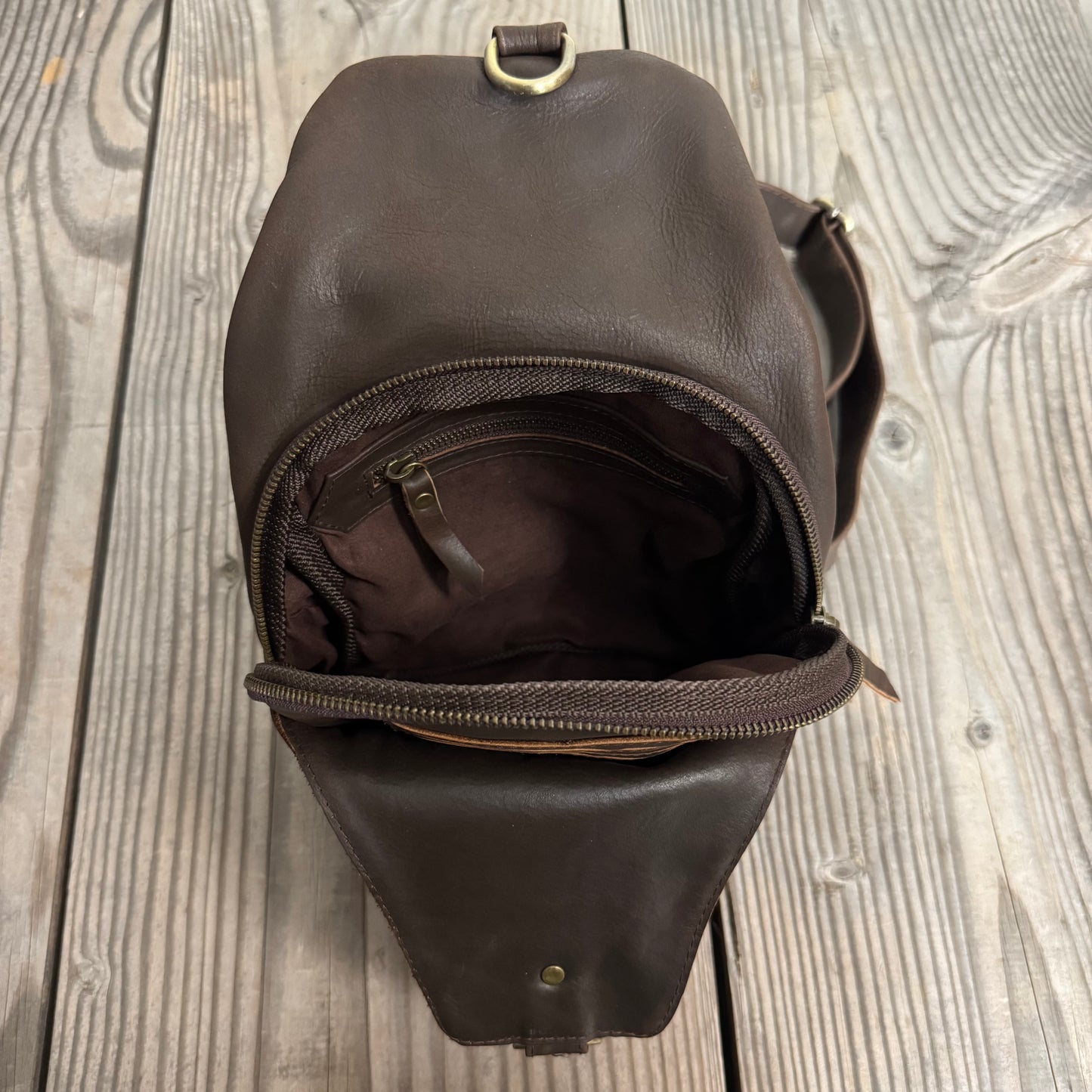 Leather Sling Bag