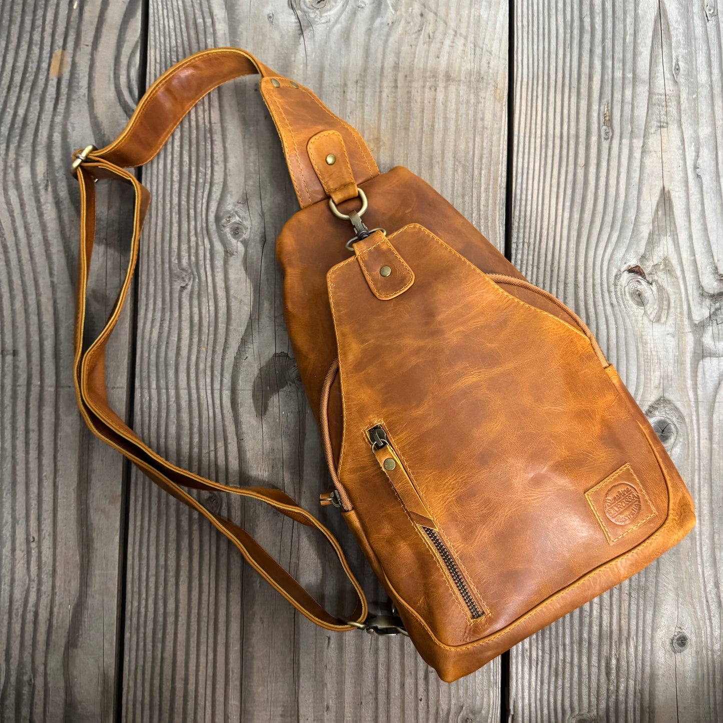 Leather Sling Bag