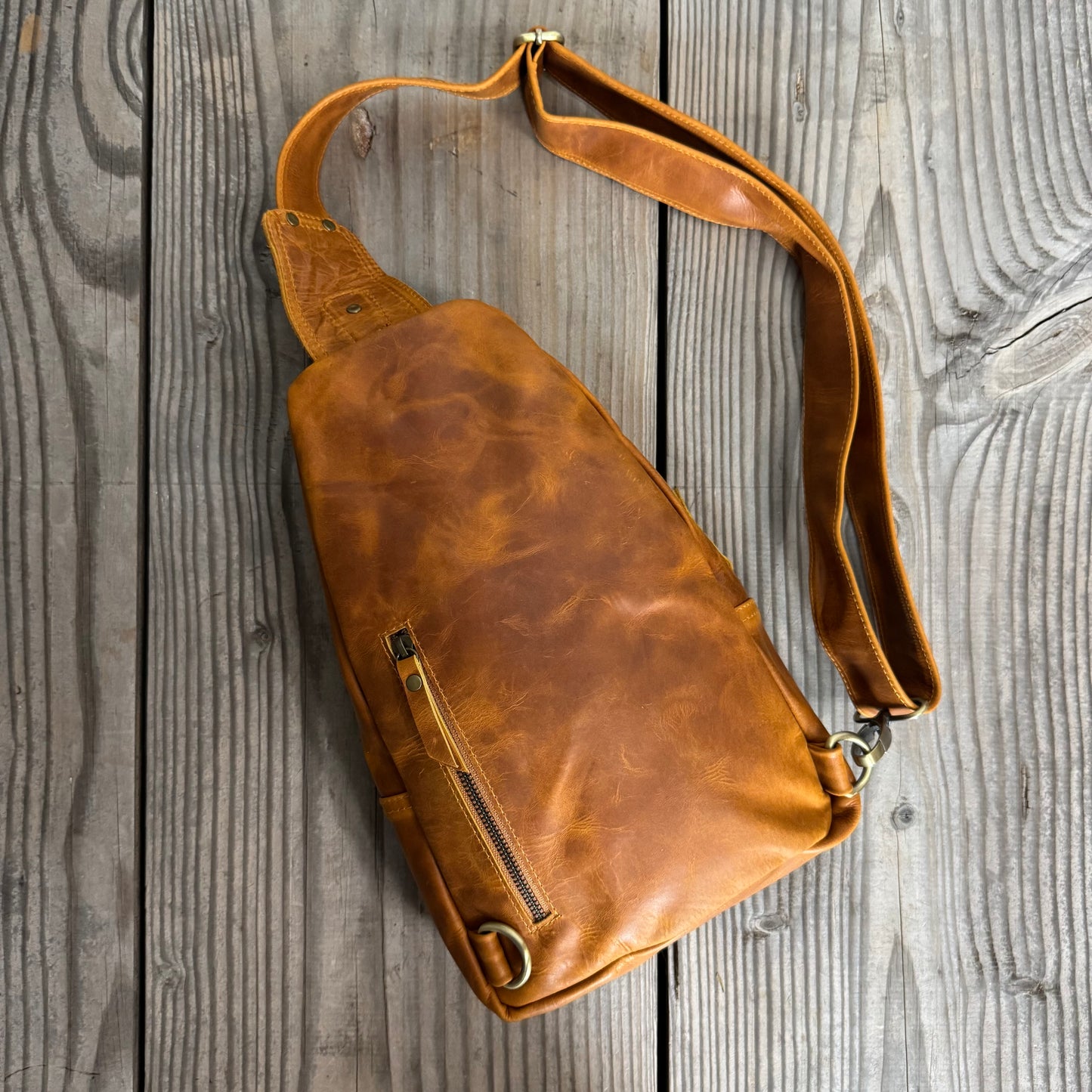 Leather Sling Bag