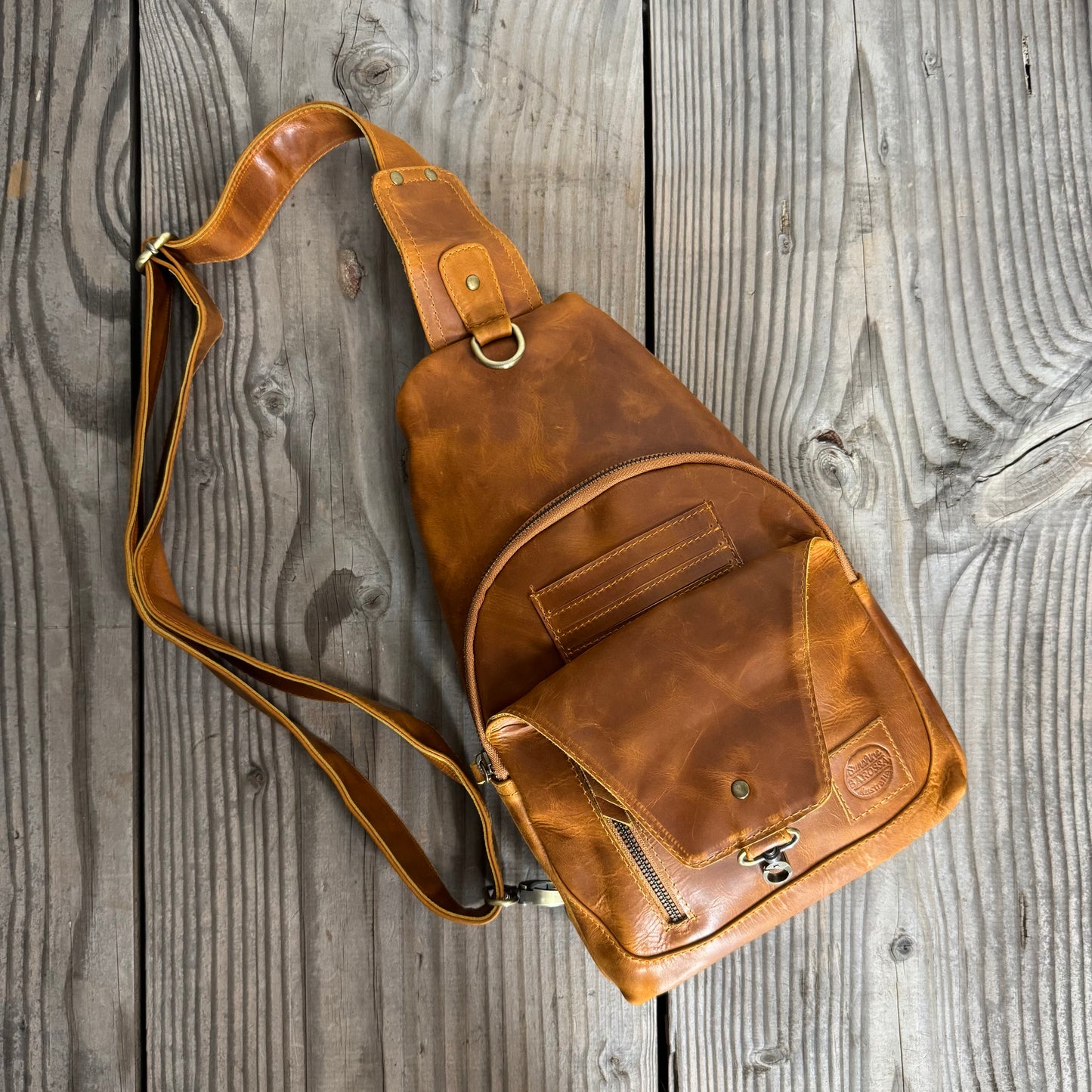 Leather Sling Bag