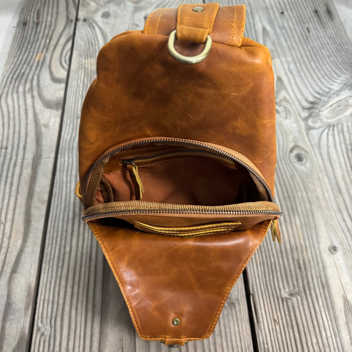 Leather Sling Bag