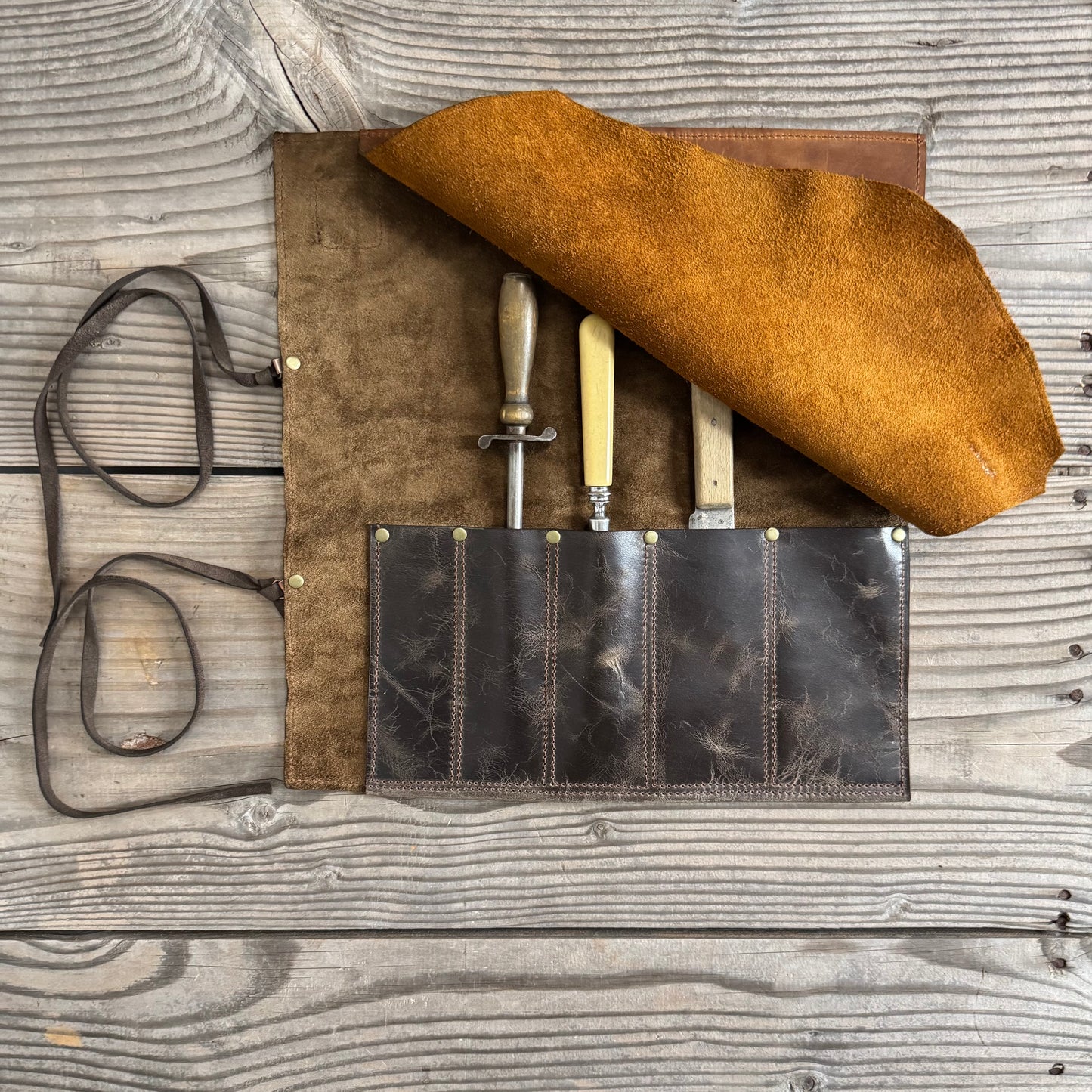 Leather Knife / Tool Roll