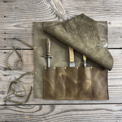 Leather Knife / Tool Roll