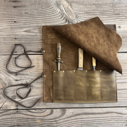 Leather Knife / Tool Roll
