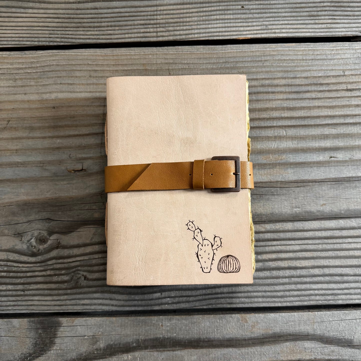 Handmade Paper Bound Leather Journal A5 & A4