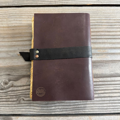 Handmade Paper Bound Leather Journal A5 & A4