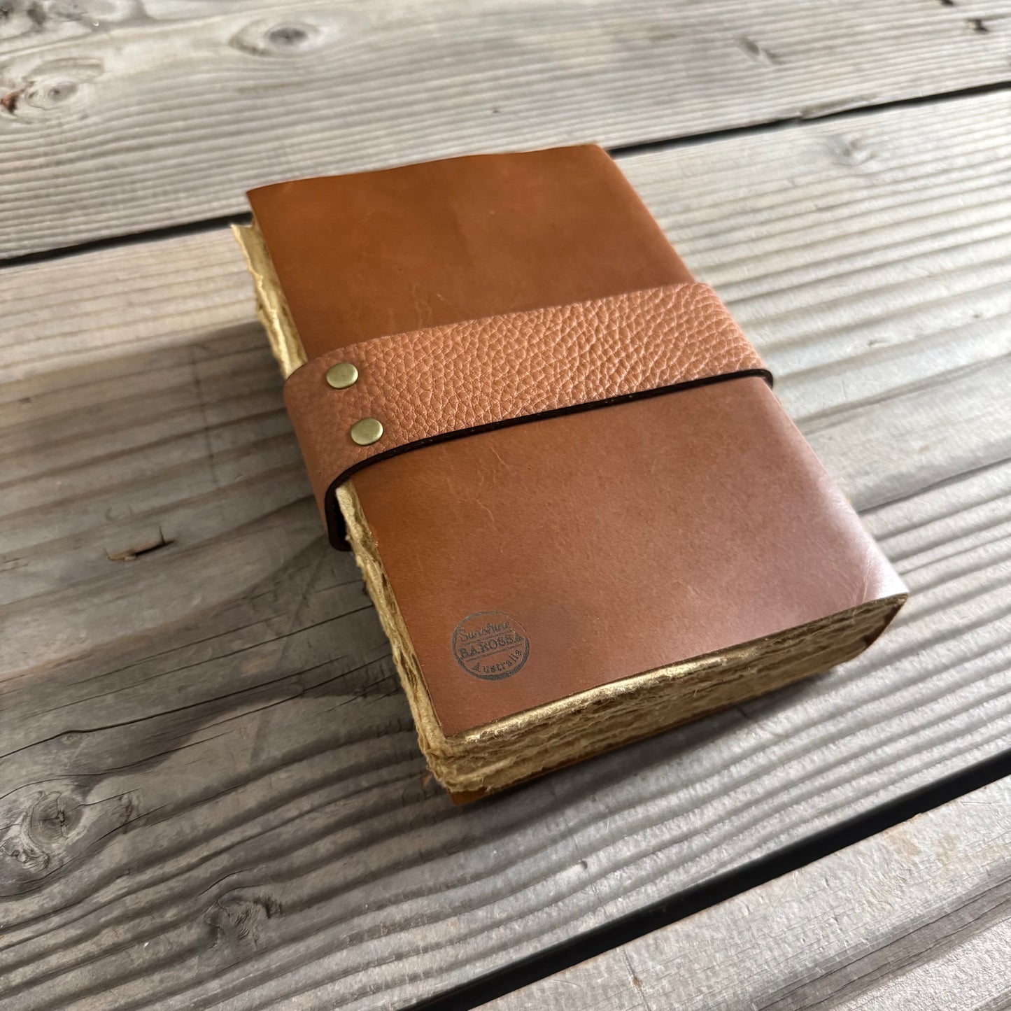 Handmade Paper Bound Leather Journal A5 & A4