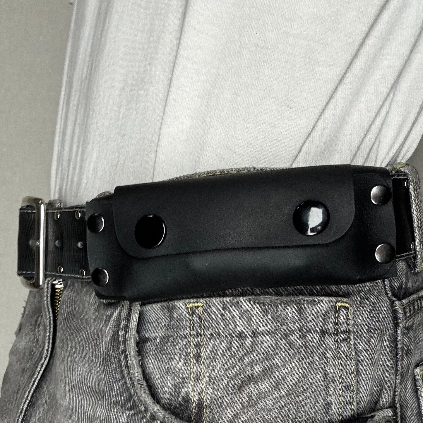 Leather Knife Pouch for Belt