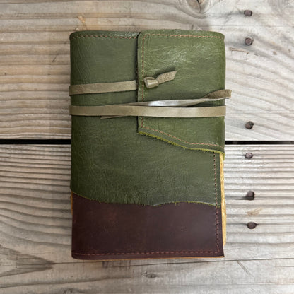 Handmade Paper Bound Leather Journal A5 & A4