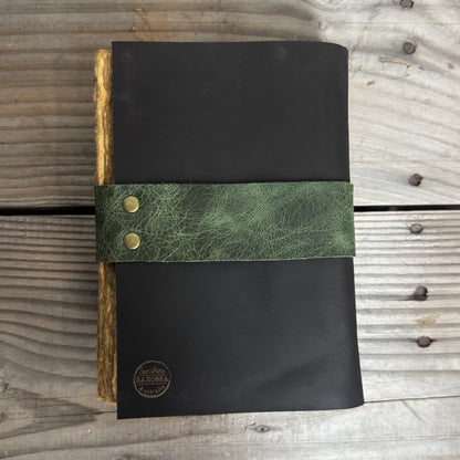 Handmade Paper Bound Leather Journal A5 & A4