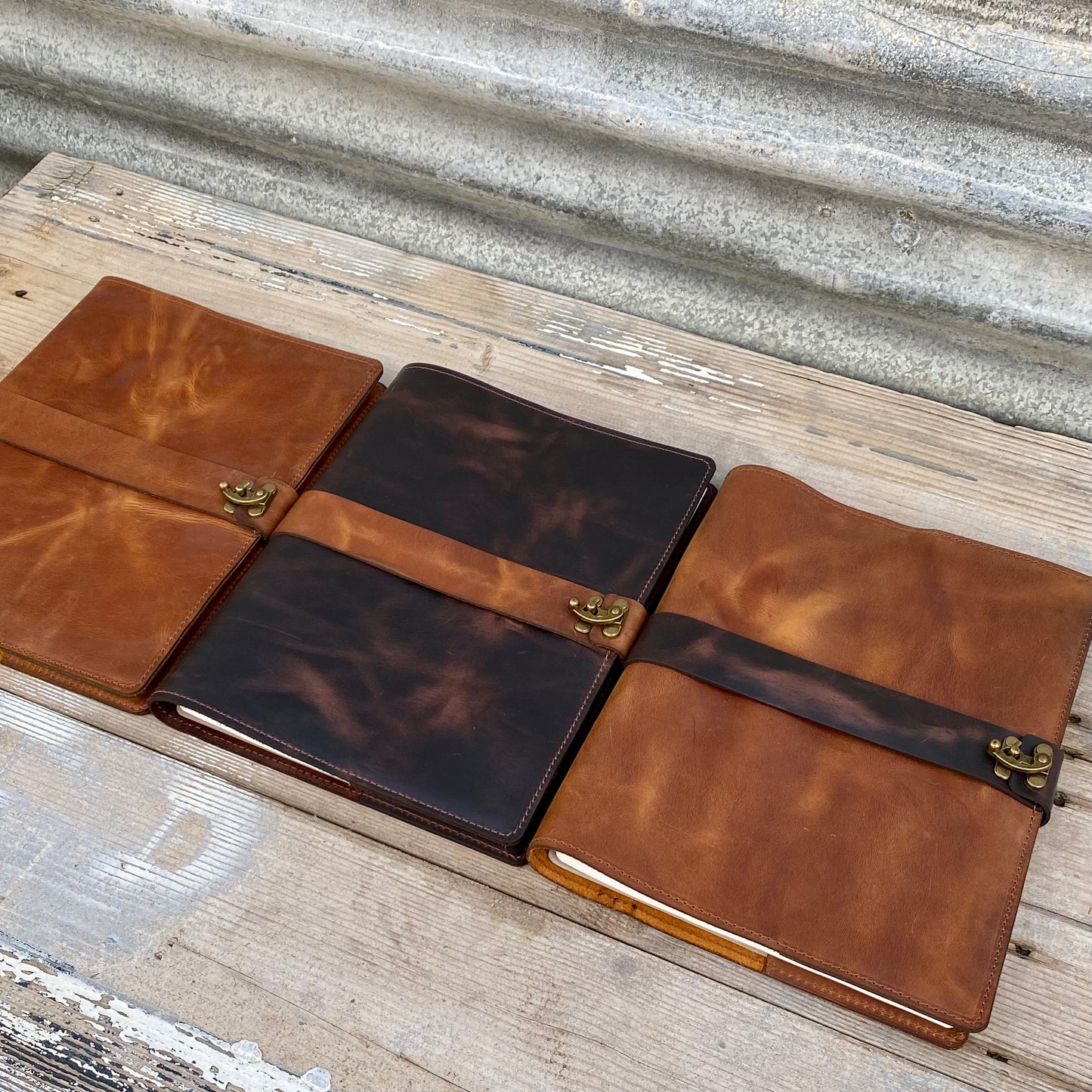 A4 & A5 Leather Art Book / Journal Cover $140-$240