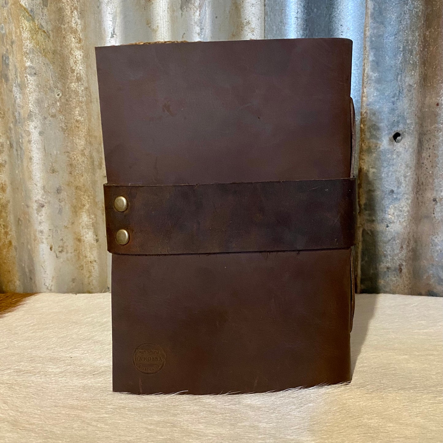 Handmade Paper Bound Leather Journal A5