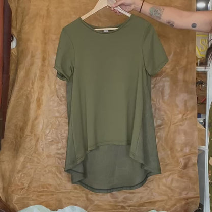 Linen & Cotton Top