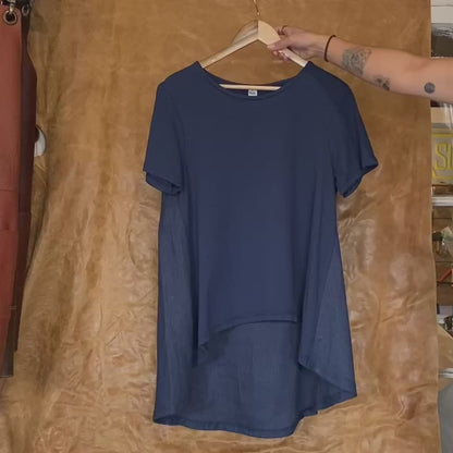 Linen & Cotton Top