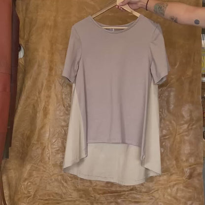 Linen & Cotton Top