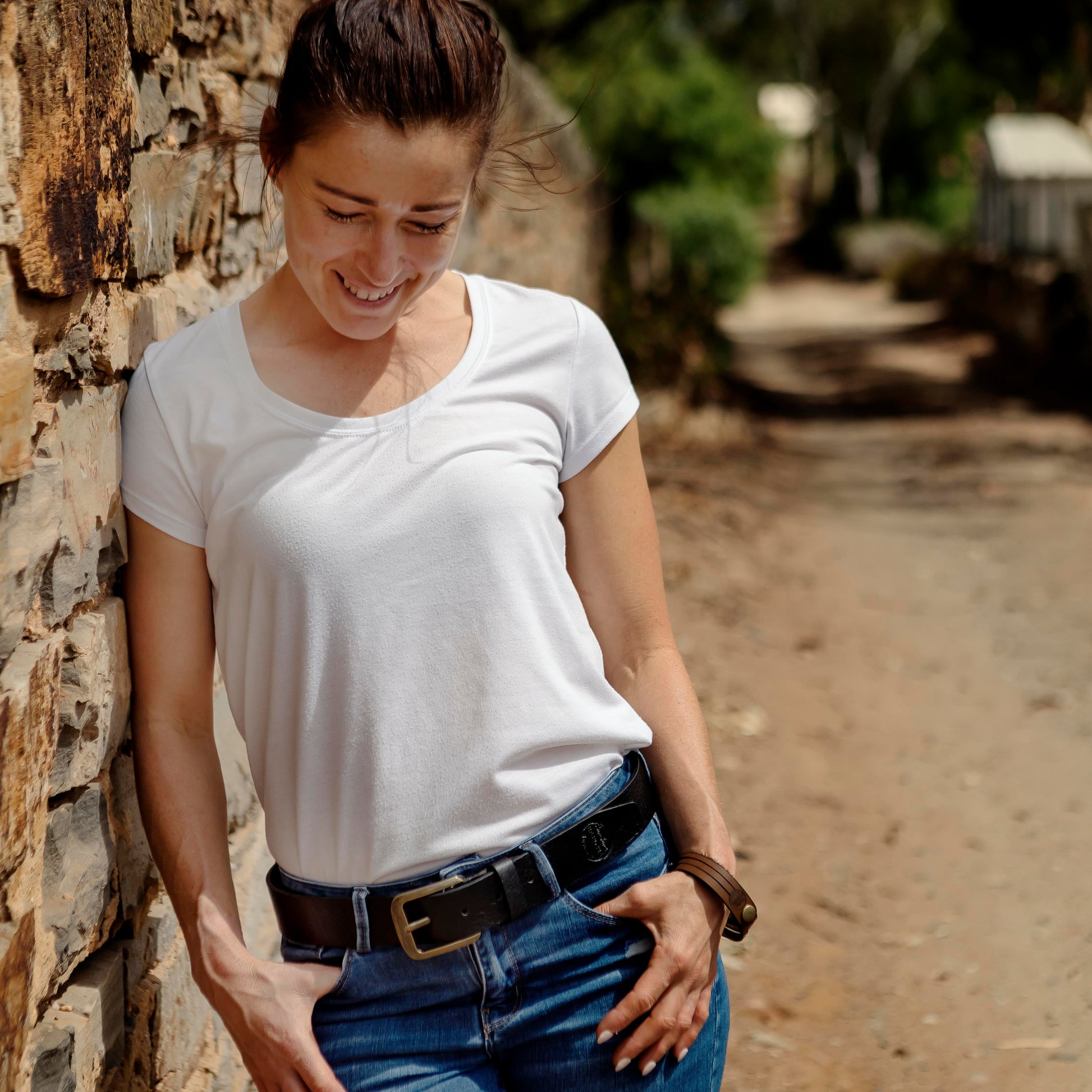 Tan Thick Plait Leather Belt – Sunshine Barossa Australia
