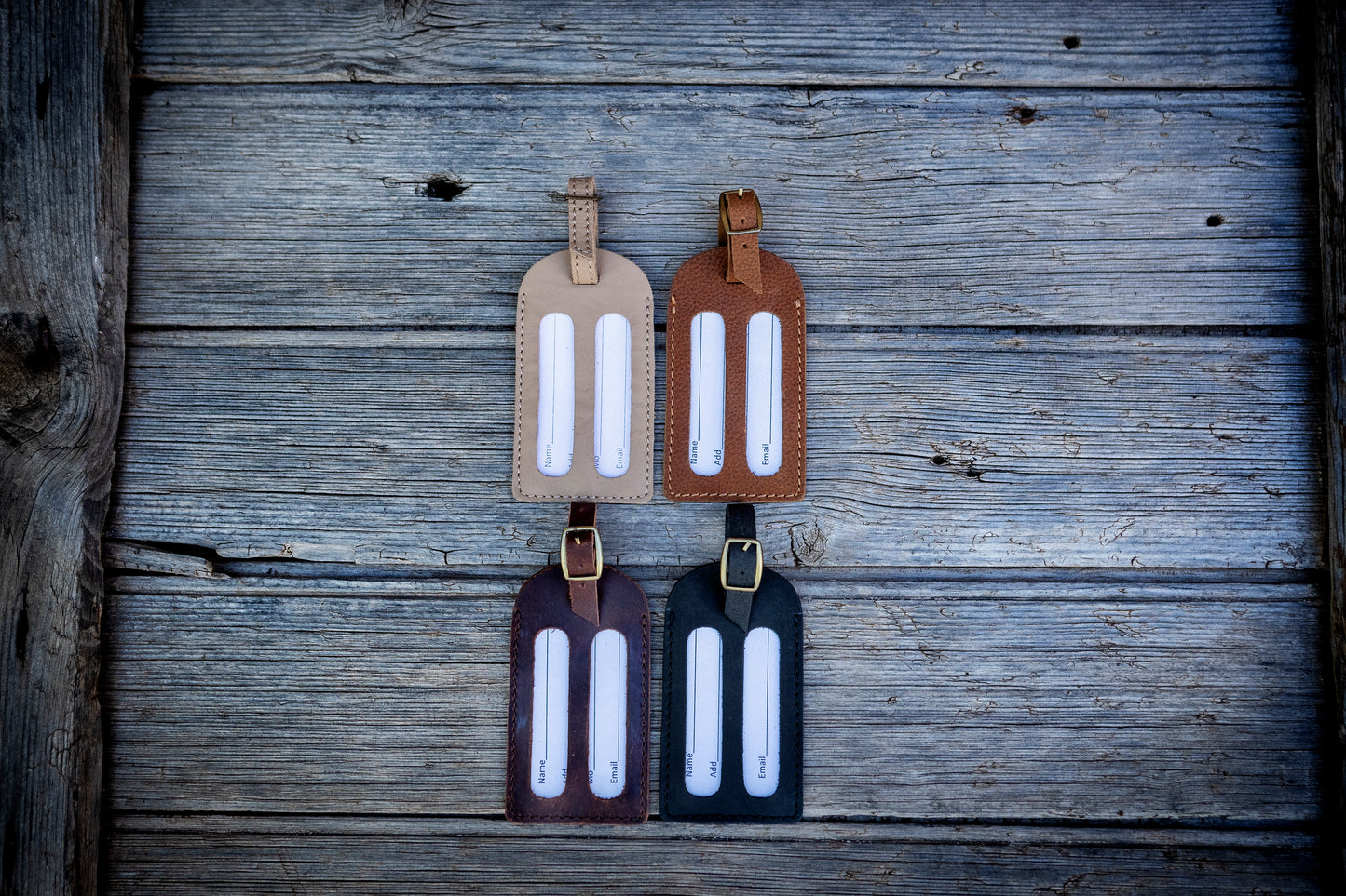 Leather Luggage Tag