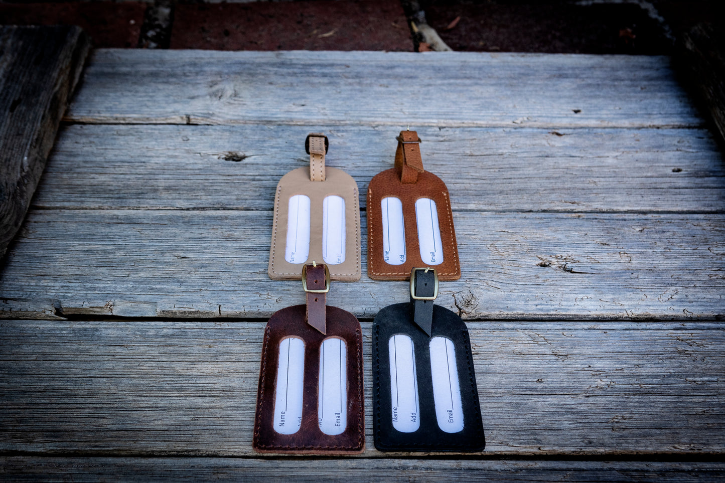 Leather Luggage Tag