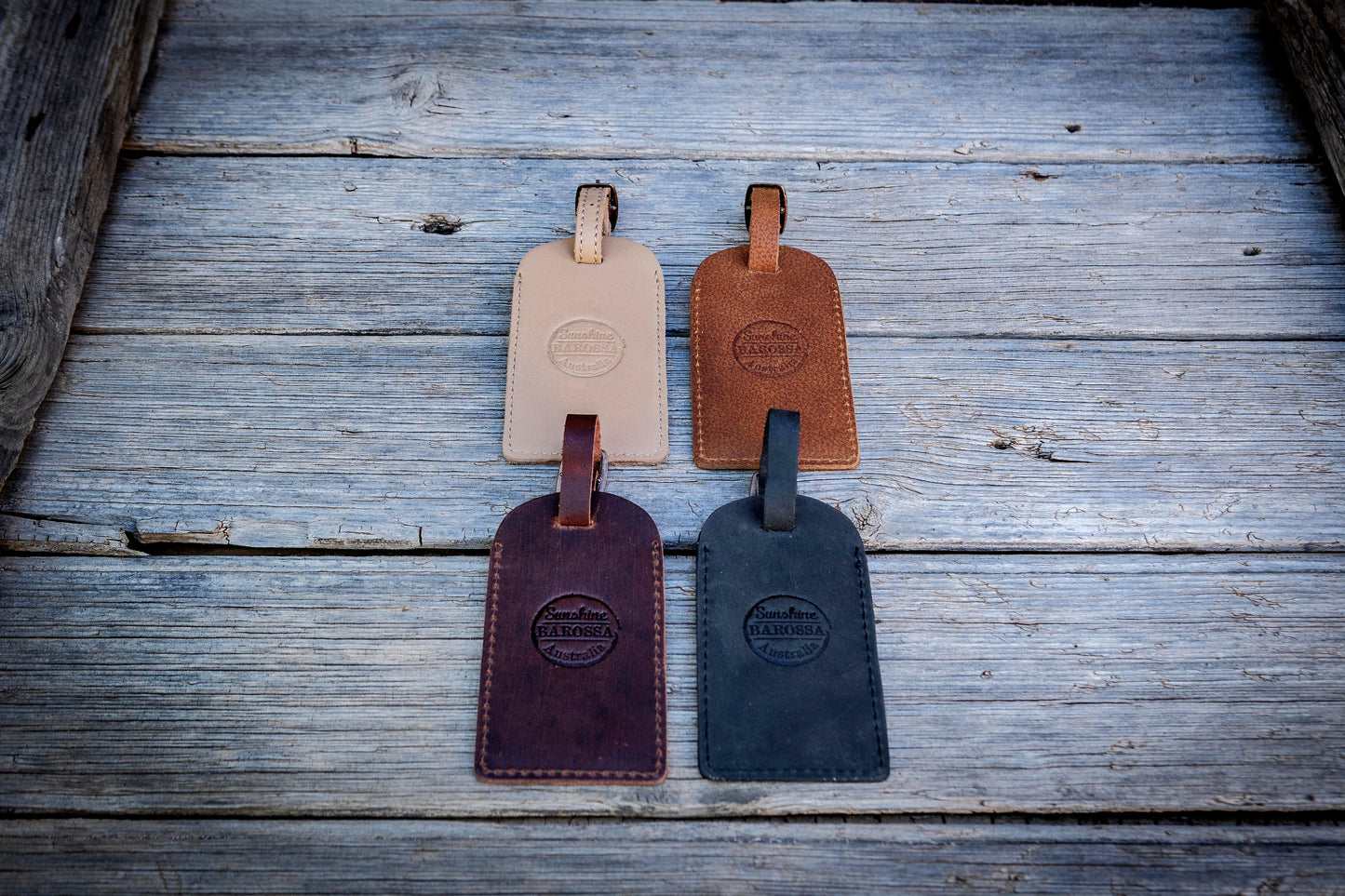 Leather Luggage Tag