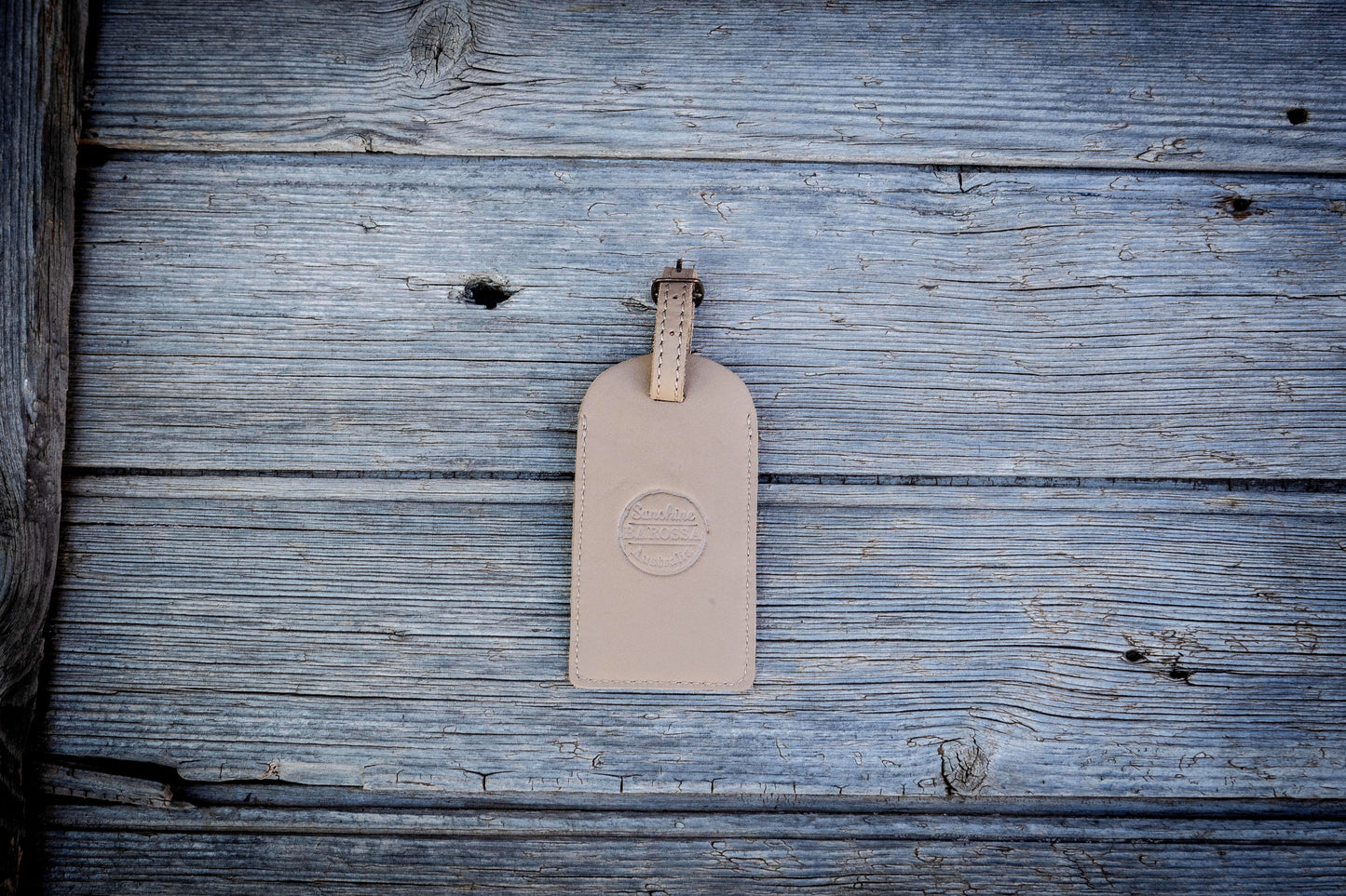 Leather Luggage Tag