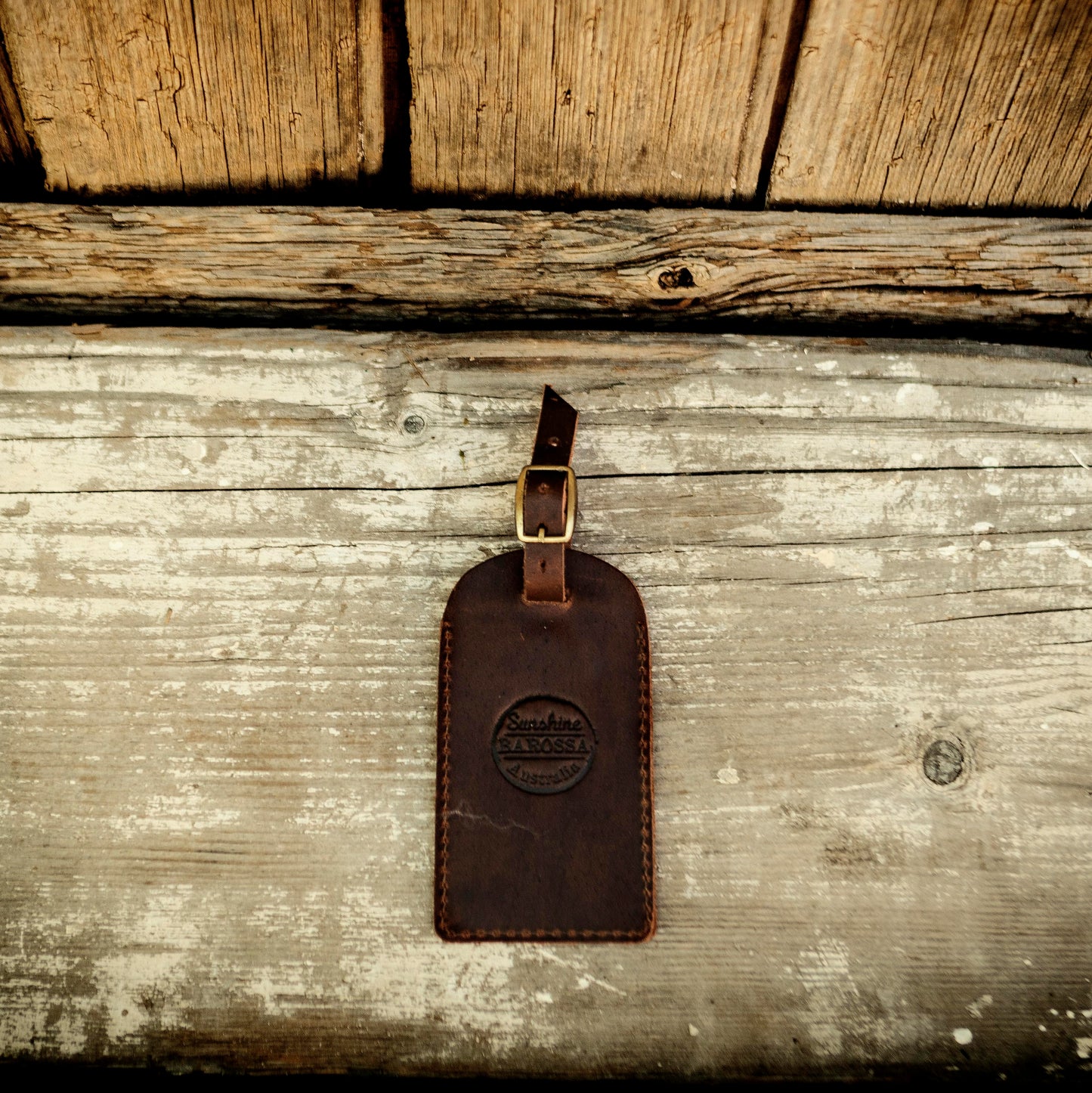 Leather Luggage Tag