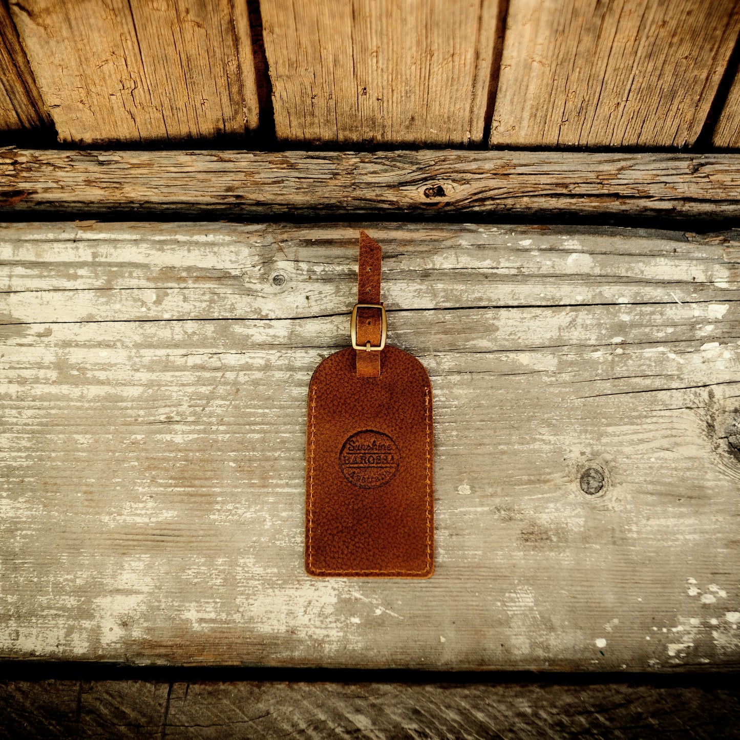 Leather Luggage Tag