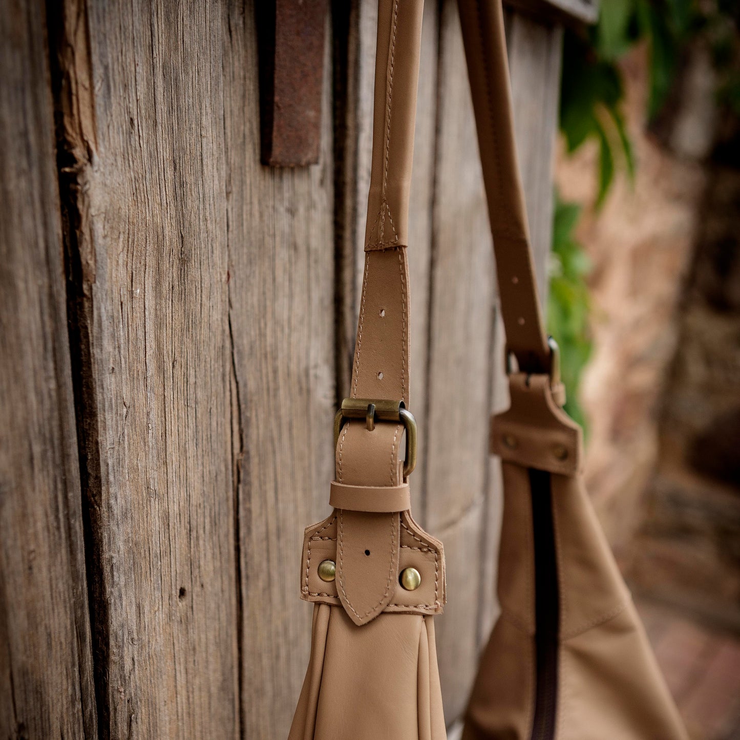 Napa Leather Hobo Bag