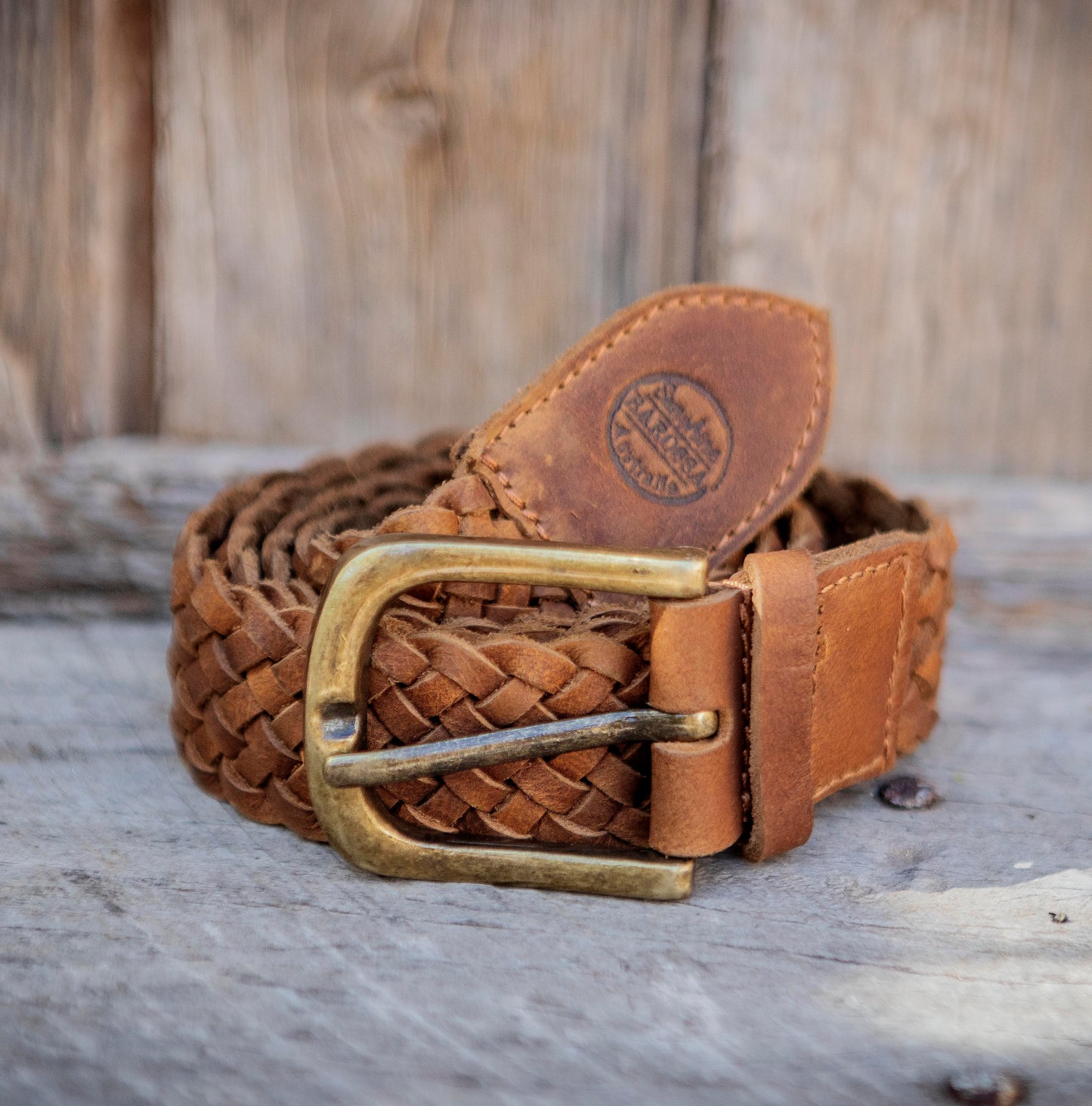 Plaited Leather Belts