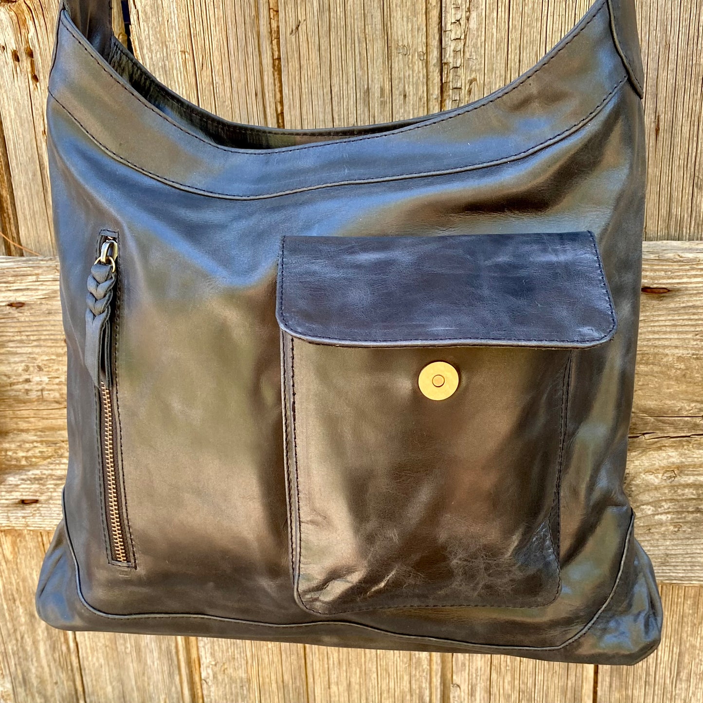 Phone Pocket Slouch Bag