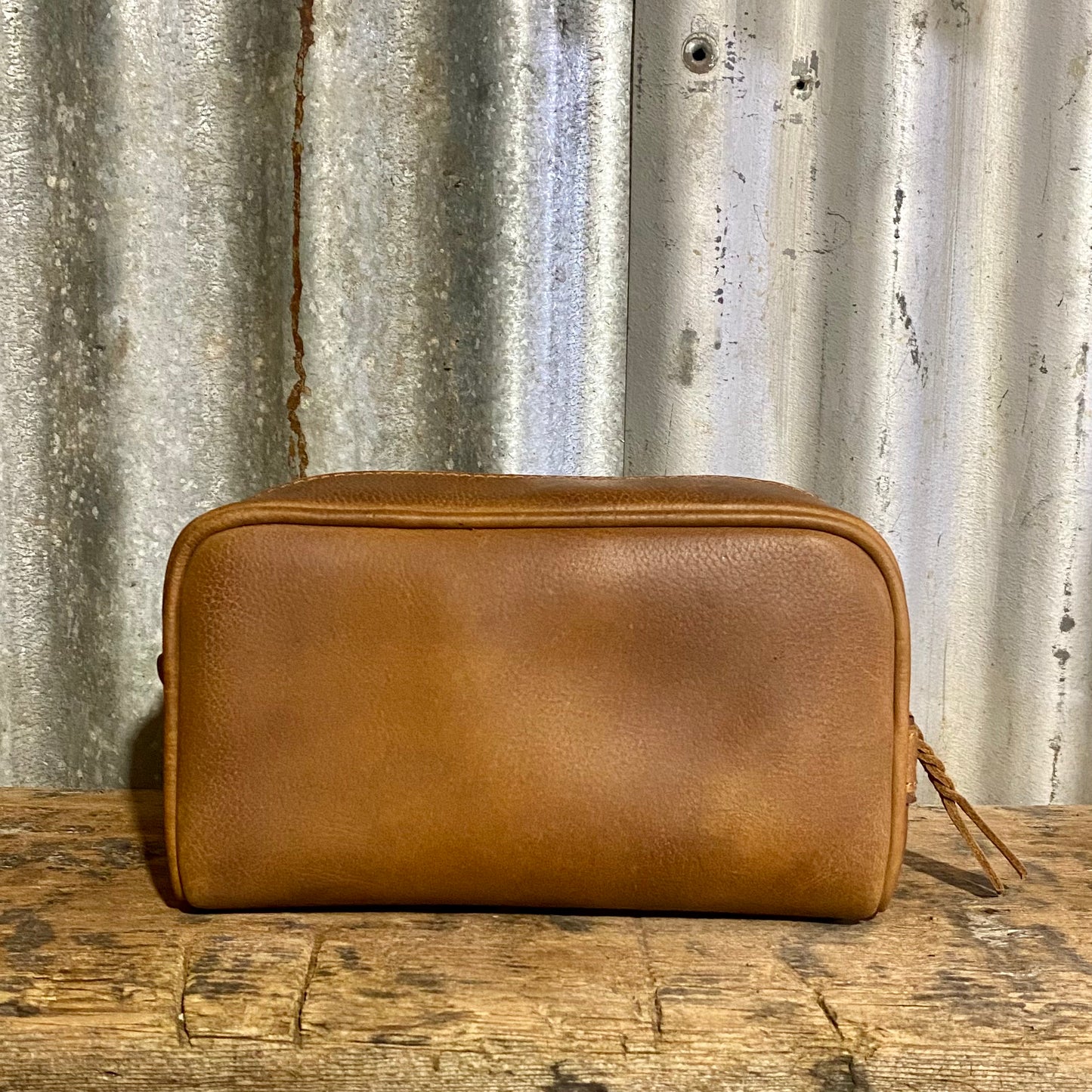 Leather Toiletry Bag / Wash Bag￼