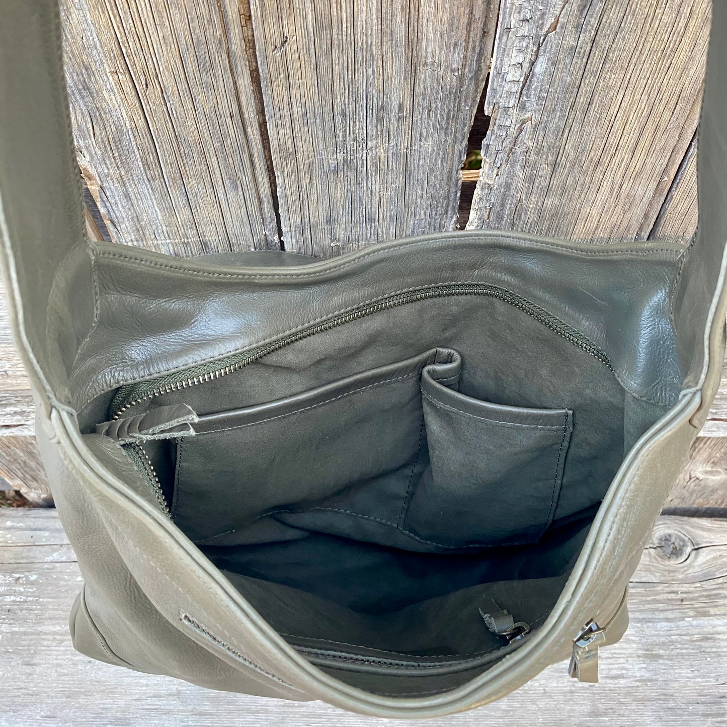 Phone Pocket Slouch Bag