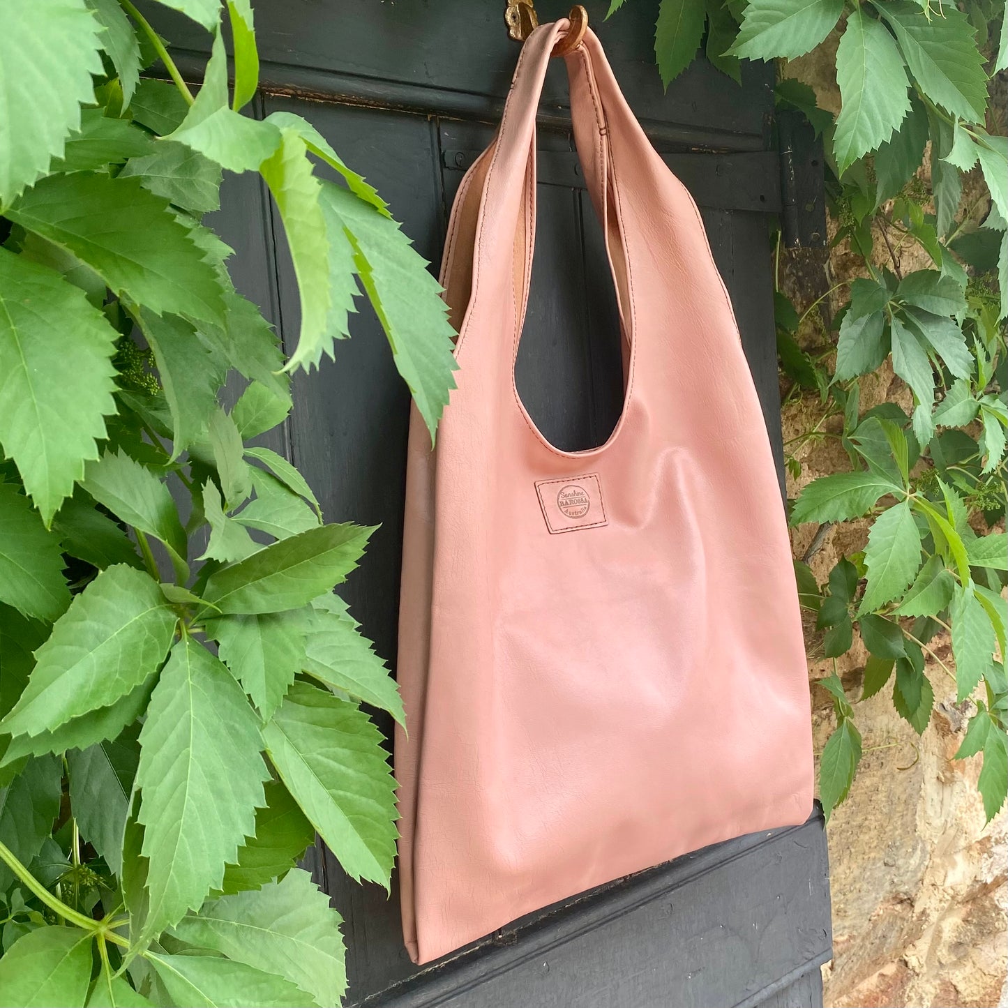 Generous Leather Shopping Bag