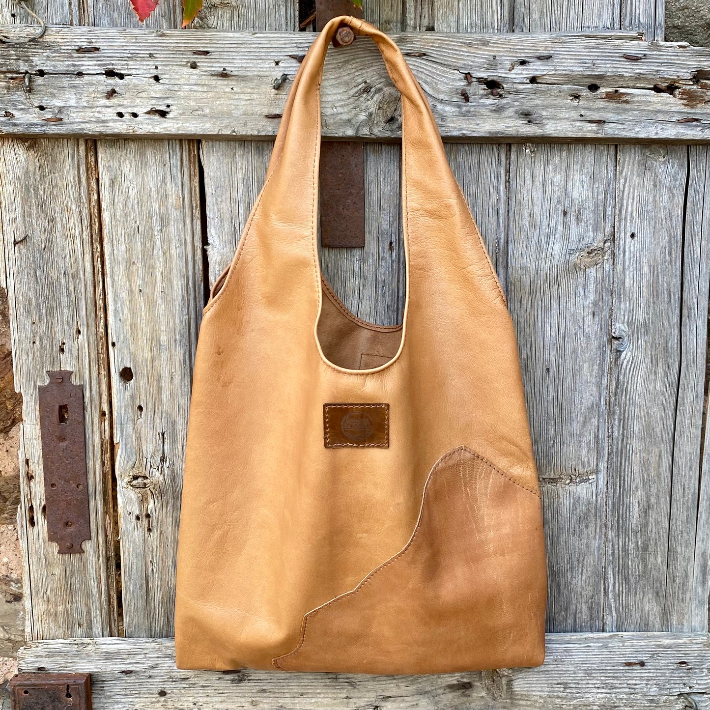 Generous Leather Shopping Bag