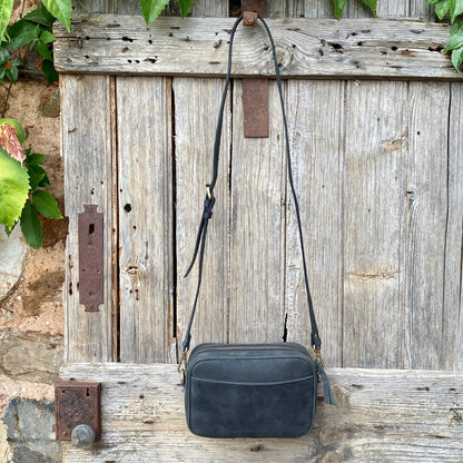 Leather Pouch with Strap