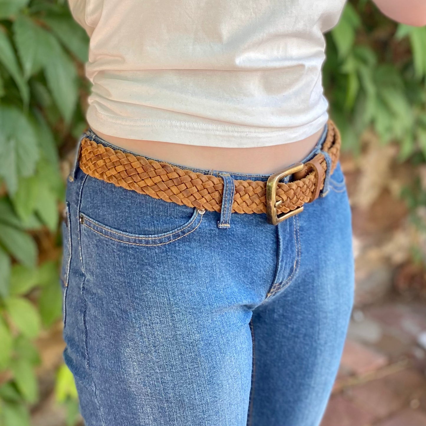 Plaited Leather Belts