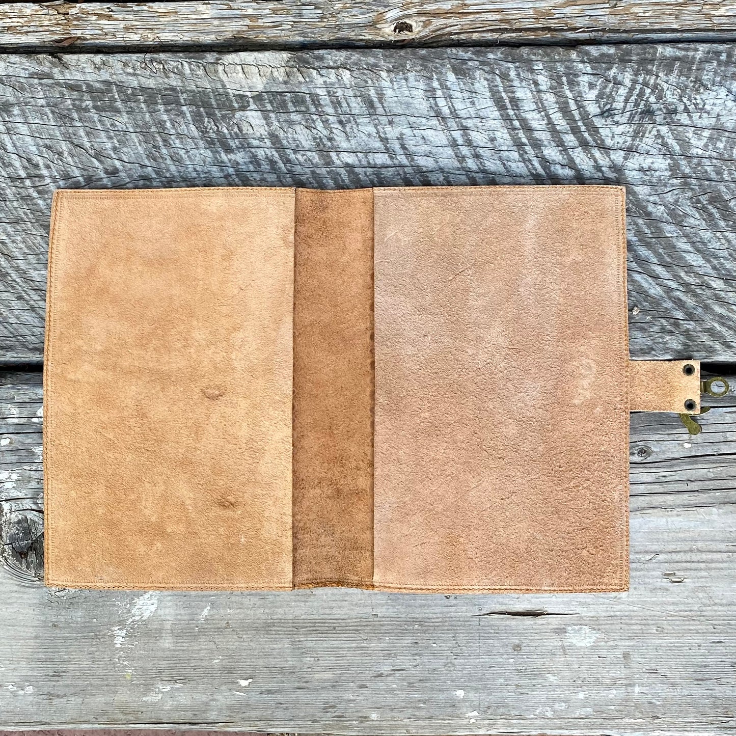 Carved Leather Journal Cover - A5