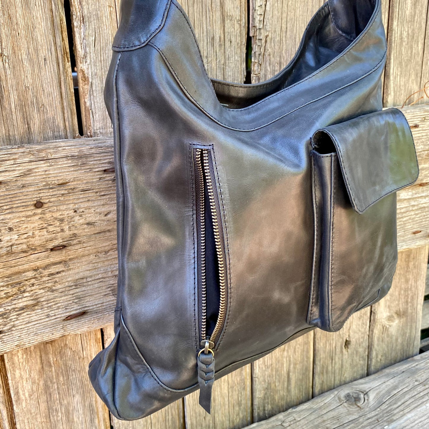 Phone Pocket Slouch Bag