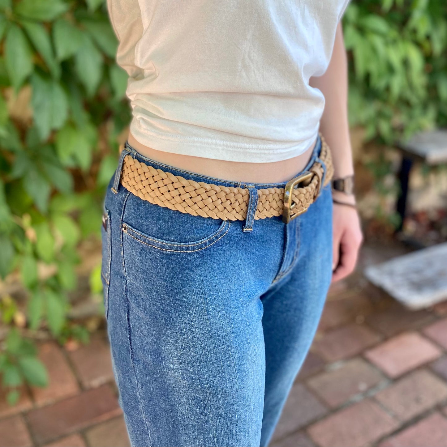 Plaited Leather Belts