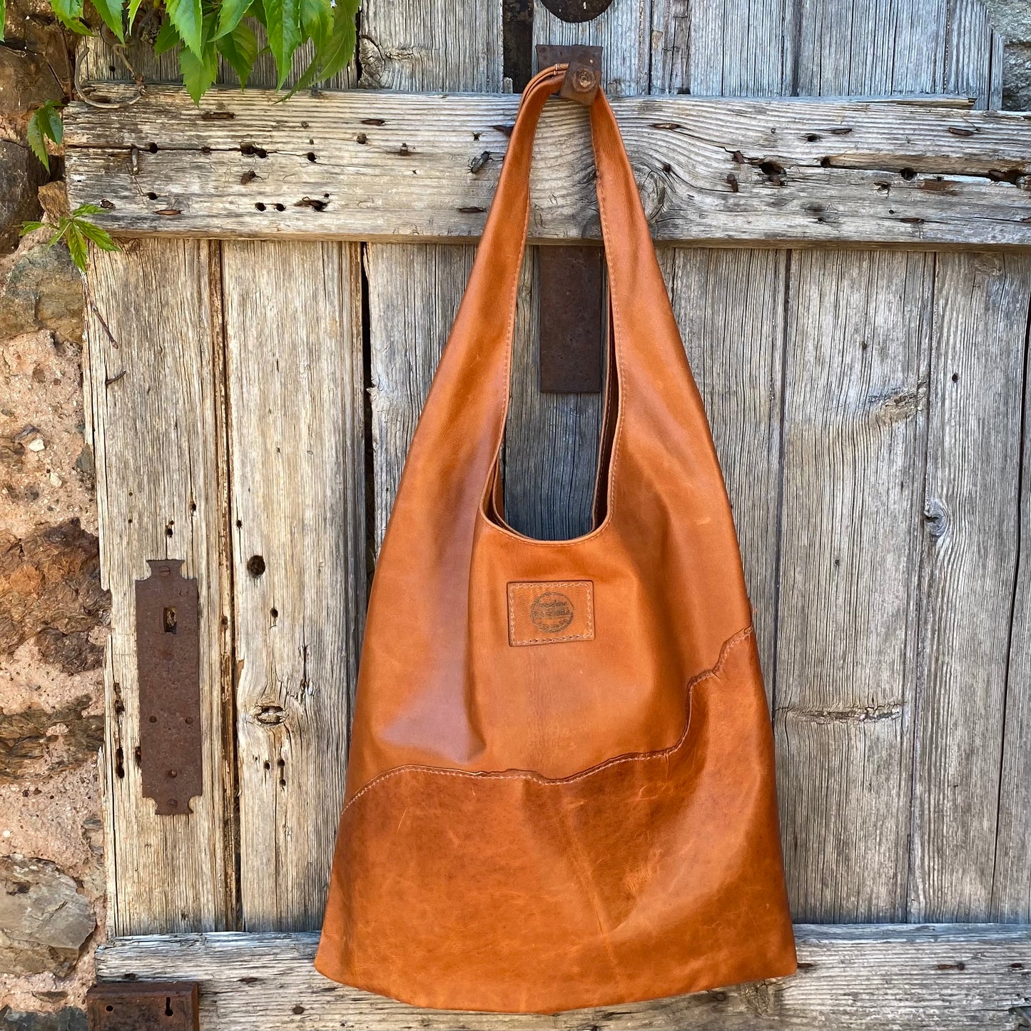 Generous Leather Shopping Bag