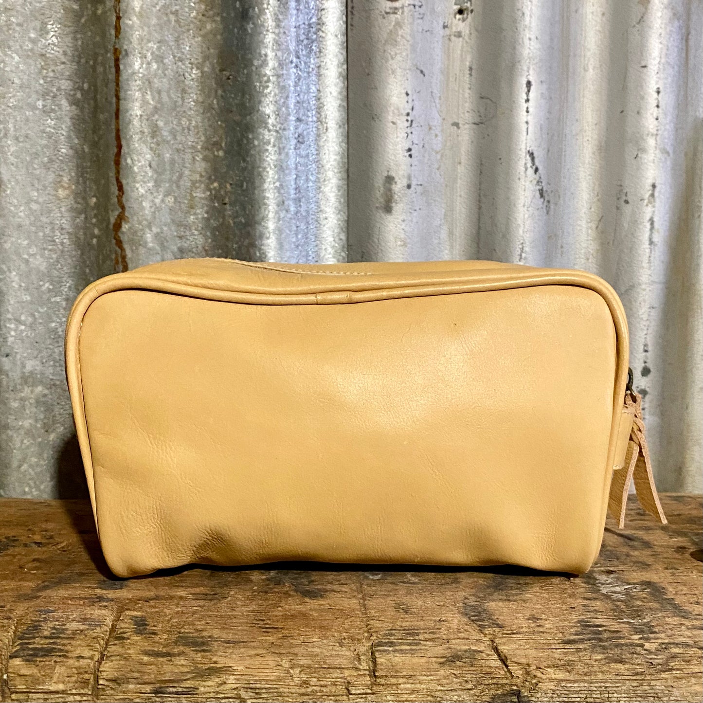 Leather Toiletry Bag / Wash Bag￼